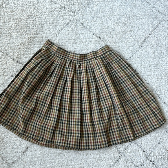 Vintage plaid skirt - Picture 2 of 4